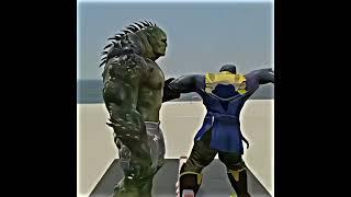 THANOS VS GOKU VS HULK SLAP BATTLE ️ #anime #shorts #Goku #viral #viralvideo