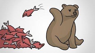 Why These Bears “Waste” Food