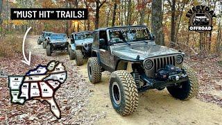 The Top 10 BEST Jeep Trails In The Southeast!