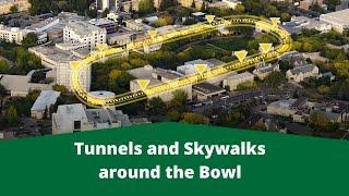 USask Campus Tour - Tunnels and Skywalks around the Bowl