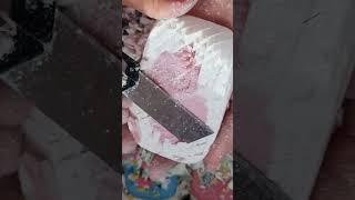 Asmr soap. Soap cubes. #asmrsoap #soapcubes #cuttingdrysoap #cuttingsoap
