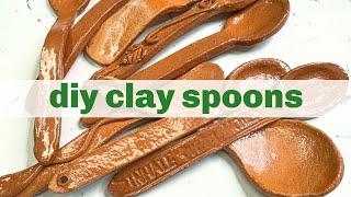 How to make simple ceramic spoons