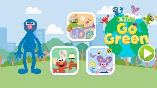 SESAME STREET : Go Green  PBS KIDS Game (mini explorers zone)