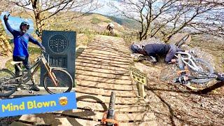 FIRST TIME EVER AT DYFI BIKEPARK!!!