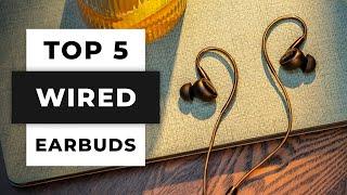 TOP 5 Best Wired Earbuds (2024)