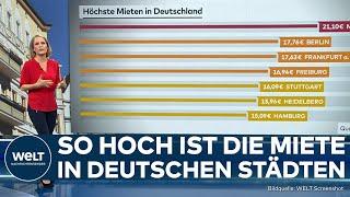 DEUTSCHLAND: Wohnungsnot in Deutschland rasant gestiegen - So hoch sind die Mietpreise in Städten!