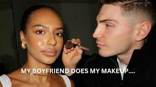 MY BOYFRIEND DOES MY MAKEUP