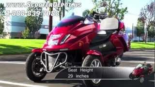 MC_D300 TKB, Sunny 300cc Roadrunner 3 wheels Trike Motorcycle at ScooterDepot.us for $3,999