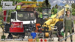 BUYING JCB TELEHANDLER & SELLING FARM PRODUCTS | HUTAN PANTAI | Farming Simulator 25 | Episode 38
