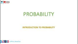 PROBABILITY EXPLAINED (Part 1) **(An event with one outcome is known as a single event, not simple)