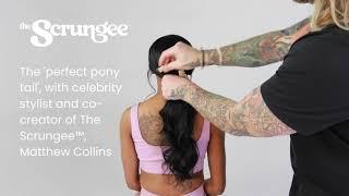 The Scrungee™: The 'perfect pony tail' with Matthew Collins