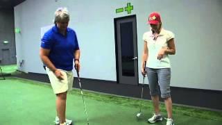 Tami Edwards' First Golf Lesson at Scratch