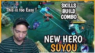 The Easiest way to use the New Hero Suyou | Suyou Gameplay | MLBB