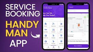 How to Make Home Service Finder App in Android Studio With Source Code| Handyman App 2023