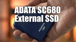 ADATA SC680 - Lightweight and REALLY FAST External SSD Storage