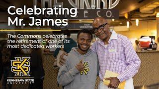 Kennesaw State University Celebrates Dedicated Staff Member Mr. James