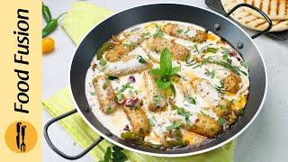 Smokey Dahi/yogurt Chicken kabab - Ramadan special Recipe by Food Fusion