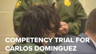 1st week of competency trial for Davis stabbing suspect Carlos Dominguez wraps up