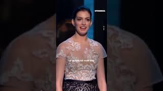 ANNE HATHAWAY CANTÓ PARA MERYL STREET  | #devilwearsprada | #shorts