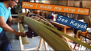 How I made my Strip Built Sea Kayak - Project Overview