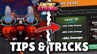 *TIPS & TRICKS* How To Get INSTA SPIN, KILLS, And MORE In Anime Strike Simulator.