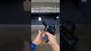 USPSA Carry Optics favorite - CZ Shadow 2 9mm w/ Romeo 3 XL red dot #uspsa #carryoptics #shorts