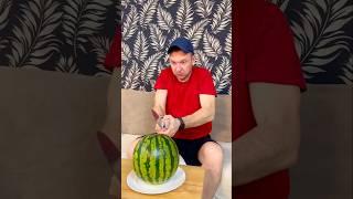 Look,    the man was going to cut a watermelon,  then what did you see#watermelon #shorts #phonk