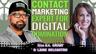 Contact Marketing Expert Laine Belcastro for Digital Domination #emailmarketing #podcastclips