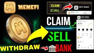 Memefi Airdrop Withdrawal Process | Memefi Airdrop Claim | Memefi Coin Listing Price | Sell Update