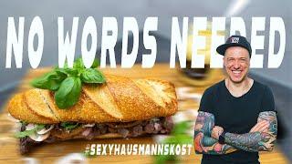 Unwiderstehliches Steak Sandwich: Ein Genuss für Fleischliebhaber!