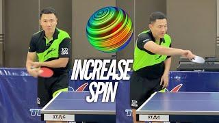 How to increase spin for Forehand Pendulum Serve | HIGH LEVEL