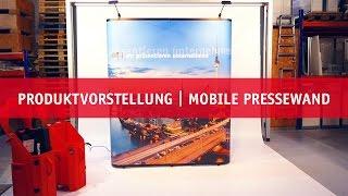 Mobile Pressewand - Produktvorstellung