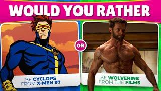 Would you Rather - X-Men edition #1 [X-men 97, gambit, Wolverine, Magneto, Disney]