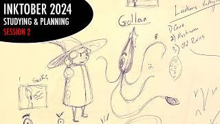 Inktober 2024 Planning - Session 2