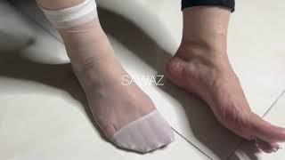 I wear my white socks, are they nice?