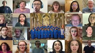 Notre Dame Community Choir Virtually Sings "How Can I Keep From Singing?"