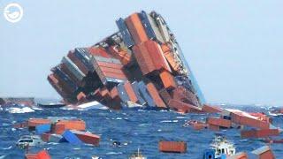 Losing More than 1800 Containers, The Most Epic Large Container Ship Disaster Costs $ Billions