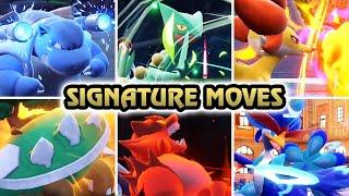 Pokémon Scarlet & Violet - All Starters Signature/Iconic Moves (The Indigo Disk)