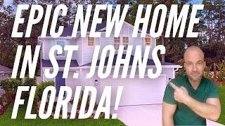 Epic new home in St. Johns, FL at Brookside Preserve - Plan 2387 by KB Home - 5BR/3BA/2,387SQ.FT