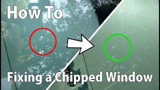 How to Repair a Windshield Rock Chip