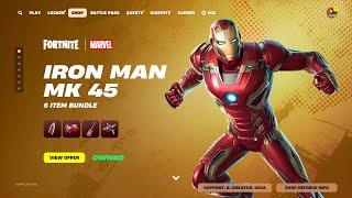 NEW FORTNITE *IRON MAN* UPDATE!