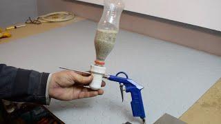 100% Homemade Sandblaster From Coke Bottle