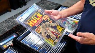 $200,000+ Comic Book Collection Has HUGE Marvel & DC Key Issues!