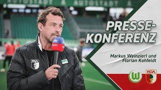 21/22 // Pressekonferenz nach #WOBFCA // Weinzierl und Kohfeldt