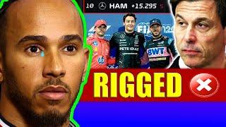 Hamilton FUMING at Vegas Quali  Perez Roasted 