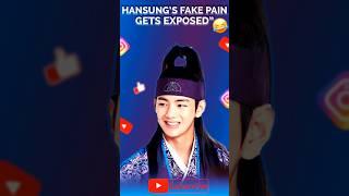 "Drama King Tae Got Caught and Regretted Instantly " #hwarangthepoetwarrioryouth #taehyung #taetae