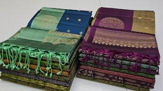 Contrast Border Pure Soft Silk Sarees || Latest Model Sarees || Online Shopping || Ramzan Special