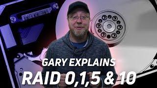 What is RAID (RAID 0,1,5,10)? - Gary Explains