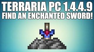 Terraria 1.4.4.9 Enchanted Sword Seed!!  How To Find The Enchanted Sword!