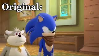 "Meme Approved" original vs meme | sonic boom